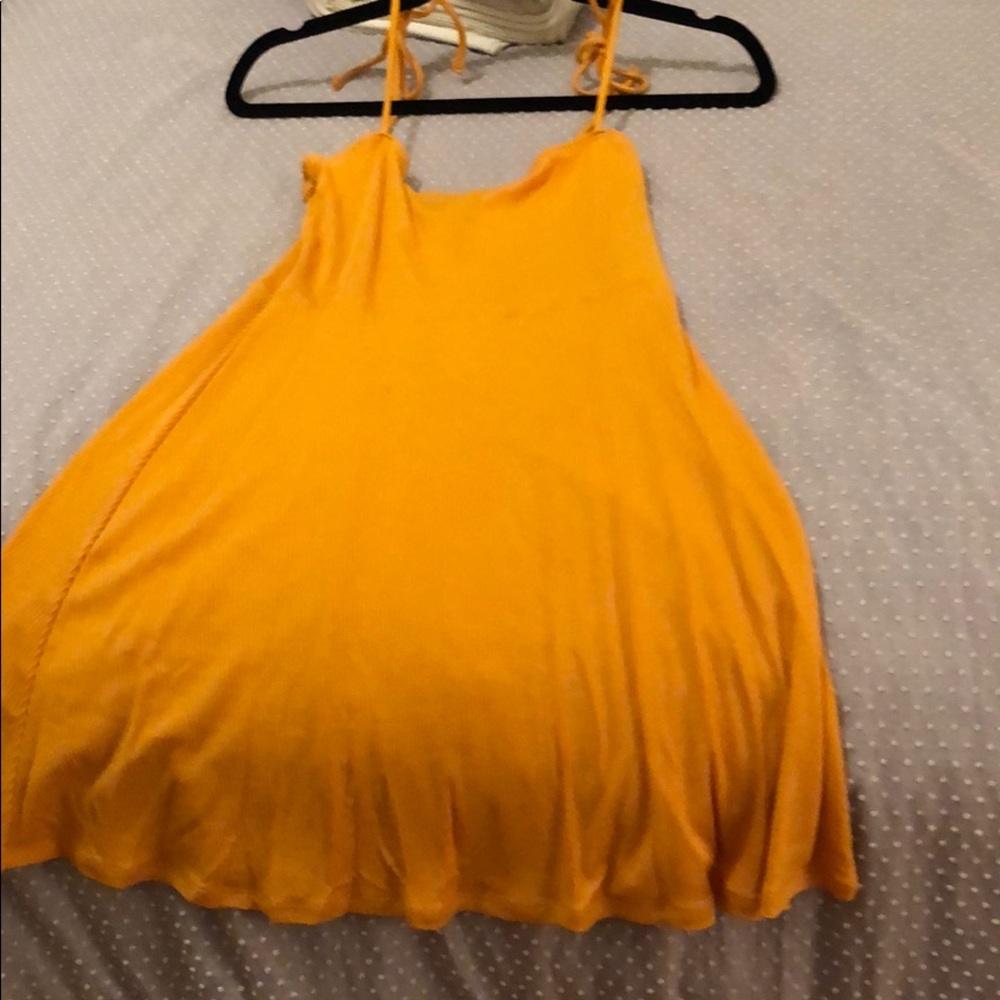 Yellow mini dress - never worn!